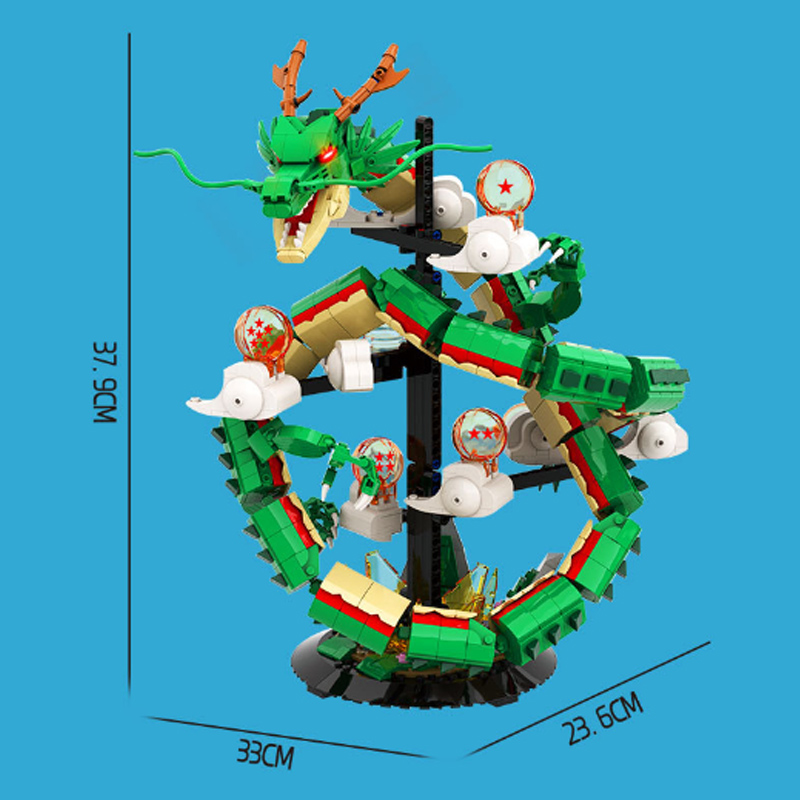 Mô hình lắp ghép - Dragon Ball Shenron - 5007 5 mo hinh lap ghep dragon ball shenron 05